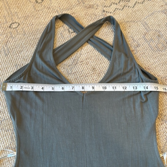 Young Fabulous and Broke V Neck Cross Back Maxi Dress - Picture 3 of 11